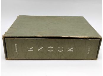 Romains, Jules. Knock Ou Le Triomphe De La Medecine. 1953. Ltd Ed. 3 Of 50