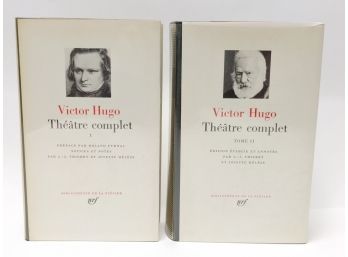 Hugo, Victor. Theatre Complet. Tome 1 & Tome 2. Bibliothque De La Pleiade.