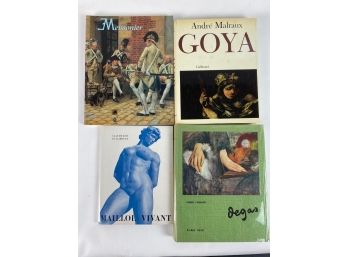 French Art Books (4) - One Is Author Signed