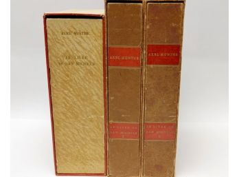 Munthe, Axel. Le Liver De San Michele (3 Books)