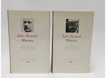 Renard, Jules. Oeuvres. Tome 1 & Tome 2. Bibliothque De La Pleiade.