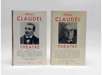 Claudel, Paul. Theatre. Tome 1 & Tome 2 (Bibliotheque De La Pleiade)