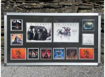 Framed Album Cover Art 'In Flames'