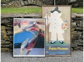 A Pair Of Framed Gallery Prints