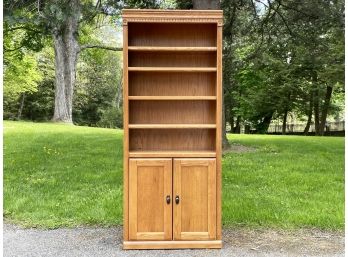 A Solid Oak Bookshelf