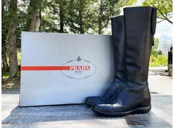 A Pair Of Prada Boots