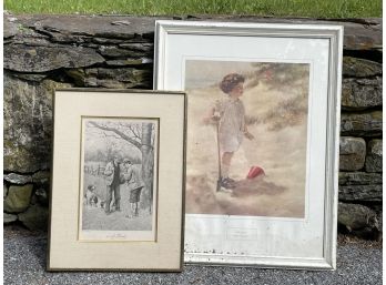 A Pairing Of Framed Prints