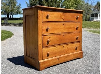 An Antique Maple Chest Of Drawers