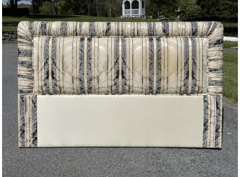 An Upholstered King Size Headboard