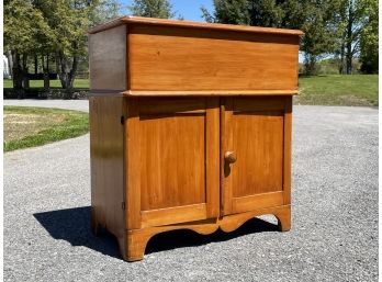 A Vintage Pine Cabinet