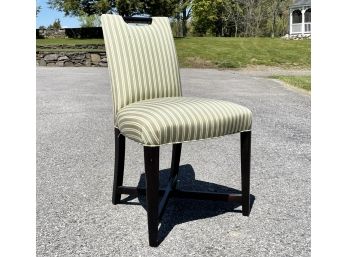 A Modern Upholstered Side Chair By Donghia