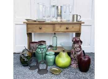 Assorted Glassware And Ceramics