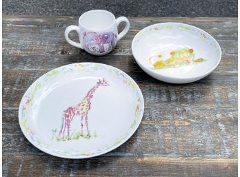 A 'Tiffany Jungle' Baby Food Service Set, By Tiffany & Co.