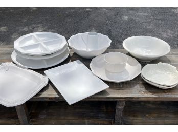 Assorted Kitchen Ceramics And Servingware