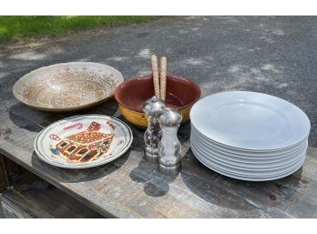 Assorted Ceramic Servingware And More