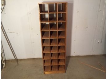 27 Cubby Hole Deep Storage Cabinet