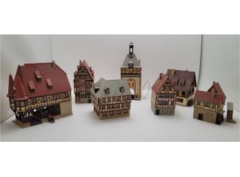 Miniature Model Houses For Model Train Scenes