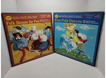 Folk Dancing Record Lot