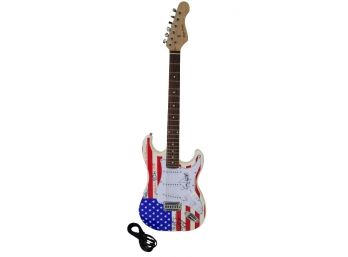 Jay And The Americans Band Autographed Guitar