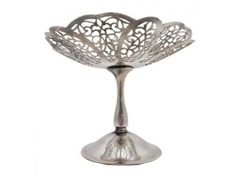 Love Lace International Silver Company Compote #1430