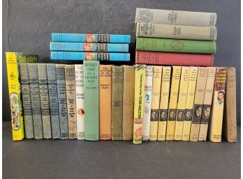 Vintage Children's Books - Nancy Drew, The Hardy Boys, The Bobbsey Twins Plus Others