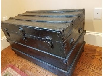 Antique Steamer Trunk - No Markings