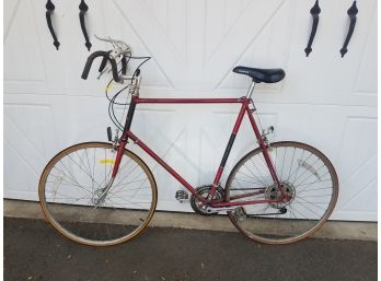 Uncommon Vintage1981 Raleigh Super Record 10-Speed Bicycle, An Early Build Out Of Japan