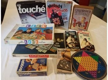 Vintage Board Games LOT - 1960s & 1970s & 1980s