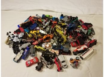 Assorted LOT Of Matchbox And Hot Wheels Cars - Mostly 2000s