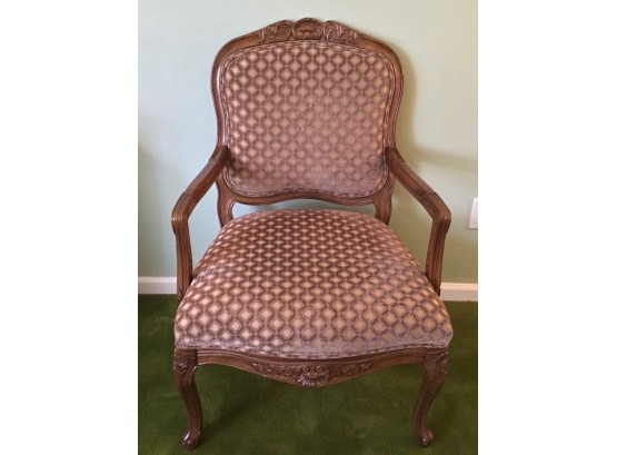 Vintage Upholstered Accent Chair
