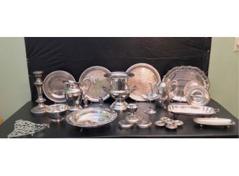 Stunning Silver Plated Grouping