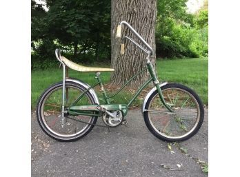 Vintage Green Ross Polo Banana Seat Muscle Bicycle