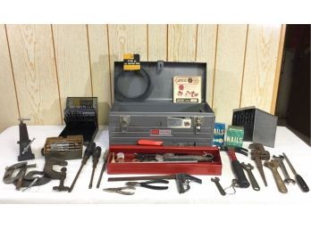 Sears Craftsman Tool Box Filled With Tools