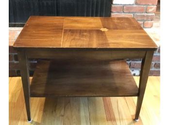 Mersman Mid Century Modern Two Tier End Table