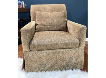 Decorative Paisley Chenille Chair With Down Pillows  From Bloomingdales (1 Of 2)