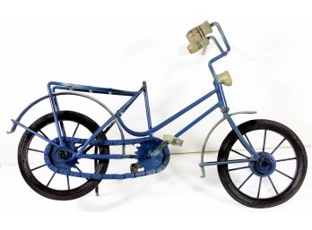 Beach Cruiser  Bicycle Model - Working Wheels (with Pedals And Chain) And Rubber Tires