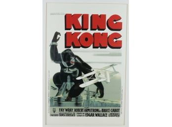 King Kong On Empire State Building - Lobby Card/Print - Matted - French Version