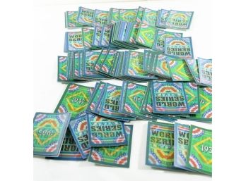 Lot Of 115 WORLD SERIES TRIVIA CARDS - Holographic Cards From Score 91 - Like New