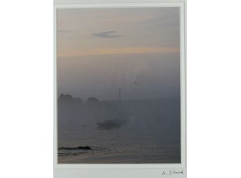 11' X 14' Matted & Signed Photograph (Nancy Stanich) - FOGGY COAST