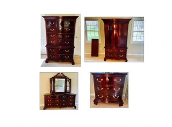 Thomasville Furniture Mahogany Collection Bedroom Set