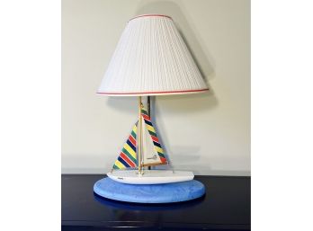 Sailboat Form Table Lamp