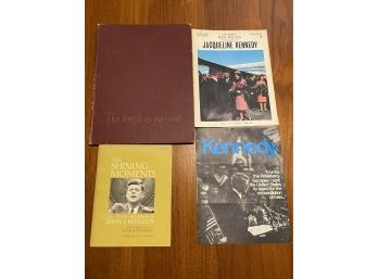 Vintage Collection Of Books On President Kennedy