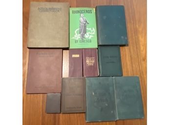 Vintage Lot Of Foreign Books