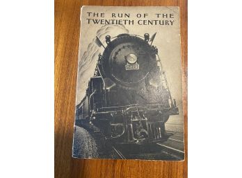 Vintage The Run OF The Twentieth Century Soft Cover Train Book