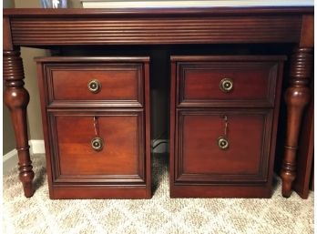 Two Wood File Drawers