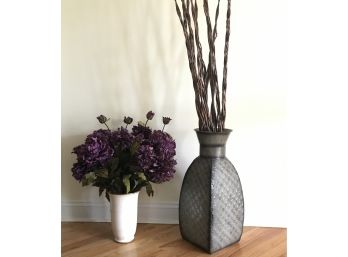 Two Floral Arrangements