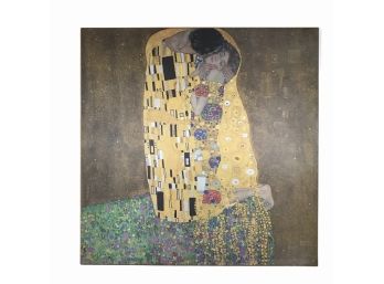 The Kiss - Gustav Klimt - Printed On Wood - Z Gallerie