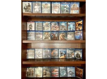 Lot A Of 34 Blue Ray DVDs