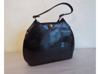 Ladies Brown Alligator Vintage Purse