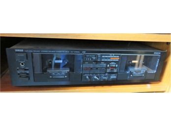 Vintage Yamaha Double Cassette Deck KX-W500U